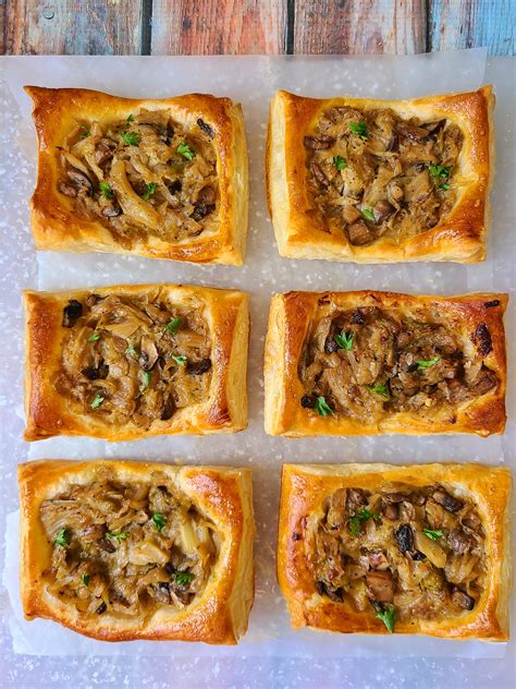 Savory Puff Pastry Tarts Cooking My Pounds Off