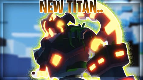 New Titan In Roblox Bedwars Roblox Bedwars Season 7 Youtube