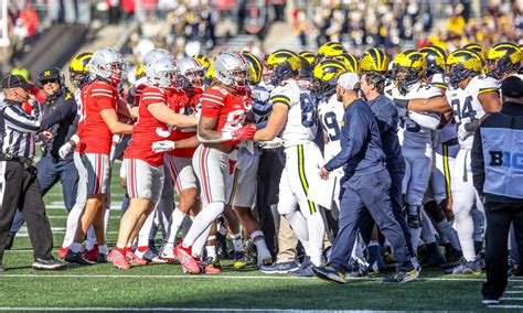 Where Michigan Football Ohio State College Football Playoff Rankings