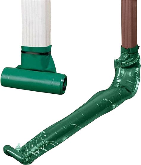 Gutter Downspout Extensions Drain Extender Flexible For Down Spout Rain Gutter With Cable Ties