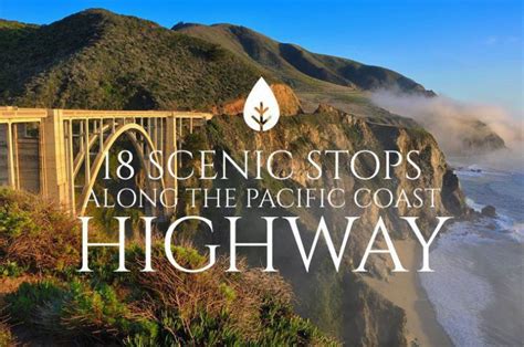 18 Scenic Stops Along The Pacific Coast Highway Suburban Men