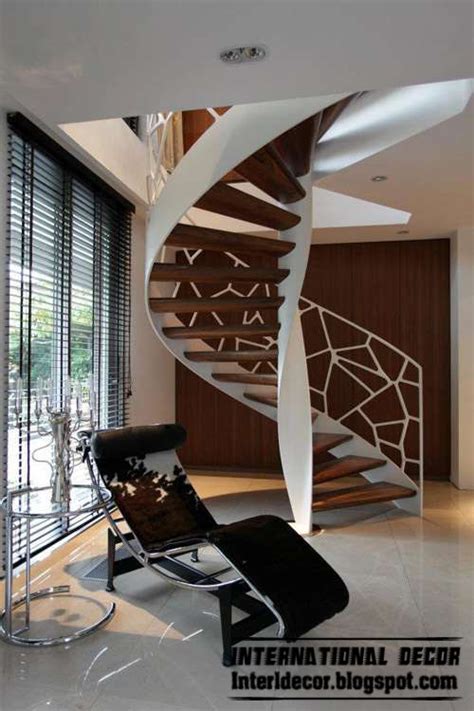Round Spiral Staircase Interior Stairs Designs