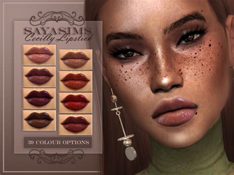 S A Y A — Sayasims ~ Cecilly Lipstick 39 Colour Options