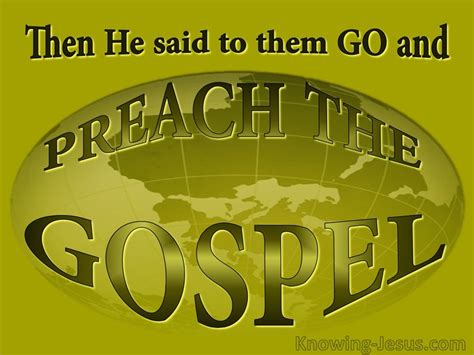 48 Bible Verses About Spreading The Gospel