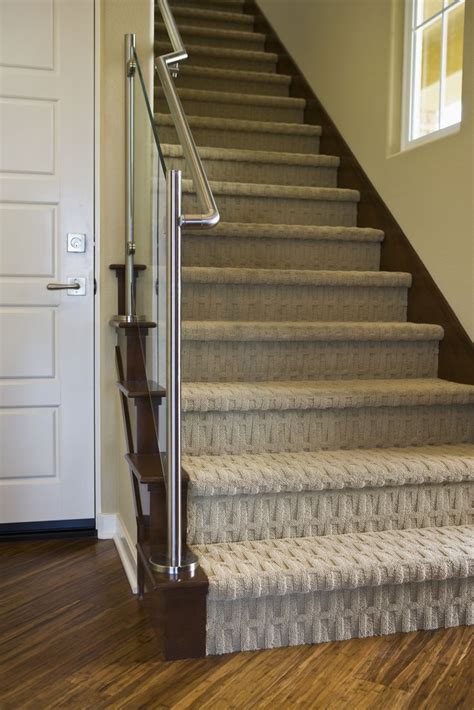 Carpet On Stairs How Its Done And Pros And Cons Patterned Stair