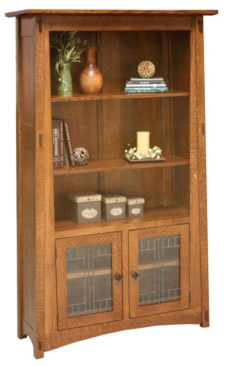 Mccoy Bookcase Amish Solid Wood Bookcases Kvadro Furniture
