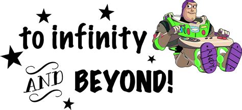 It looks like we don't have any quotes for this title yet. Toy Story Buzz Lightyear Wall Decal Quotes - To Infinity And Beyond | 20" x 44" DIY Stick and ...