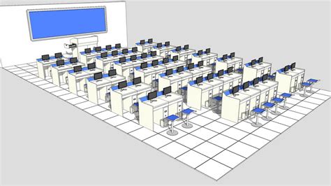 Computer Room 3d Warehouse