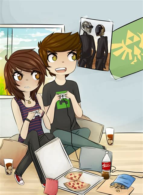 Pin By Kawaiibunz On Emoscenelivin Anime Gamer Couple Cute Games
