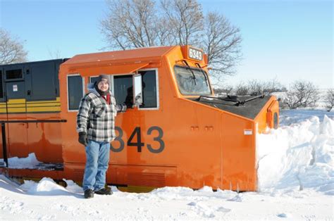 Bnsf Snow Plow In Nebraska The Internets Original
