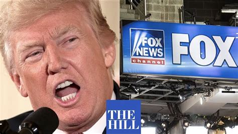 Trump Slams Fox News Cnn Over Biden Coverage Youtube