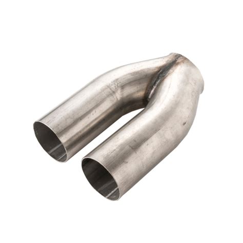 Arlows Y Pipe 2x 76mm 3 To 1x 102mm 4 Stainless Steel Y Pipe