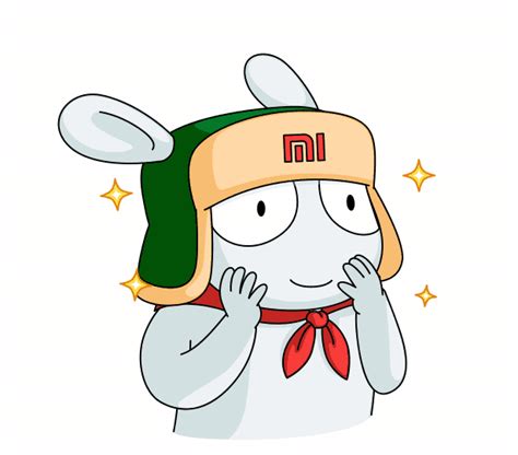 Mi Bunny Official Xiaomi Stickers For Telegram On Behance