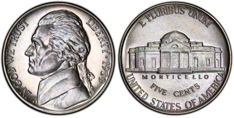 1939 5c Reverse Of 1940 Proof Jefferson Nickel Pcgs Coinfacts
