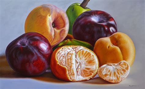 My Paisley World Succulent Fruit Paintings By Ellery Gutiérrez Fruit