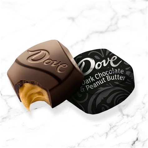 Dove Chocolate Dove Promises Dark Chocolate And Peanut Butter Candies 76