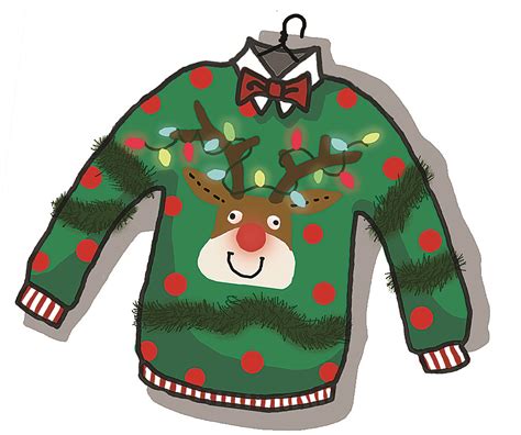 30 Ugly Christmas Swea Ugly Christmas Sweater Clipart Clipartlook