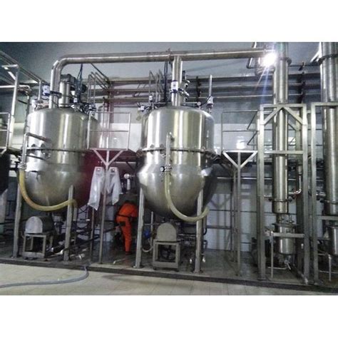 Stainless Steel Vacuum Pan System For Used For Concentration Of Juice