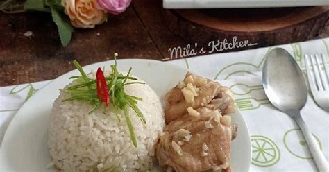 Resep Nasi Hainan Rice Cooker Oleh Mila S Kitchen Cookpad