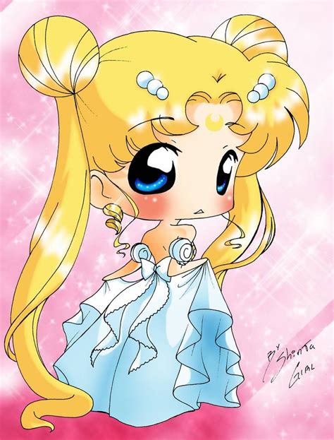 Chibi Princess Color By Shinta Girl On Deviantart Sailor Moon Manga