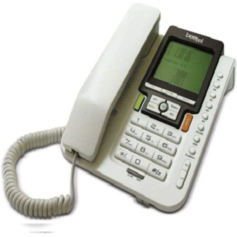Beetel M71 Corded Landline Phone White Electronics