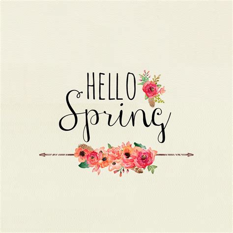 Hello Spring Background You Can Get This From An App On The Appstore