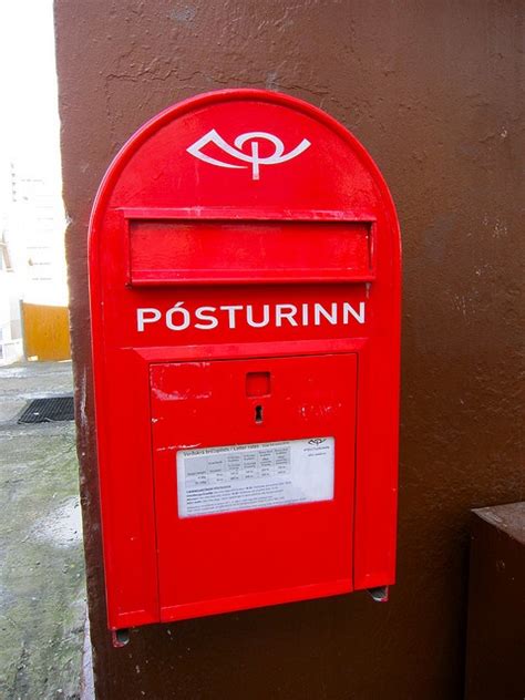 Icelandic Post Box Post Box Youve Got Mail Letter Box