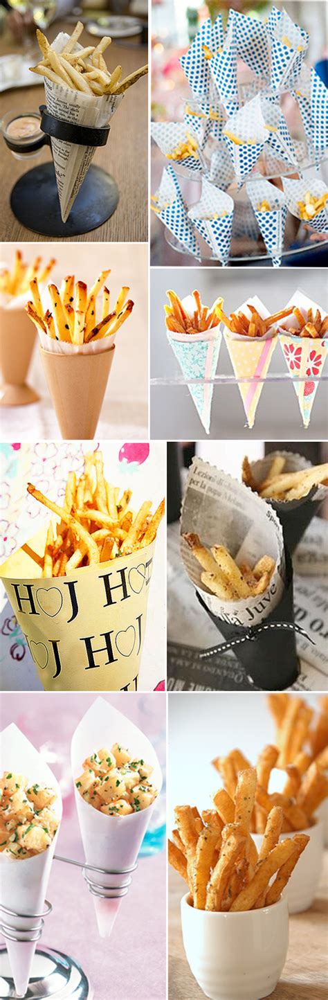Summer is one of the four earth's seasons, that goes after spring and foreshadows autumn. Ooh La La - French Fries For Your Wedding Reception | Wedding catering, Cocktail hour wedding ...