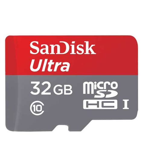 Plug the sd card back in. Sandisk Ultra 32gb Micro Sd Memory Card Memory Card- Buy Sandisk Ultra 32gb Micro Sd Memory Card ...