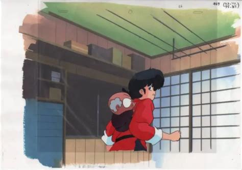 Ranma 12 Saotome Rumiko Takahashi Animation Cel Picture Anime Genga