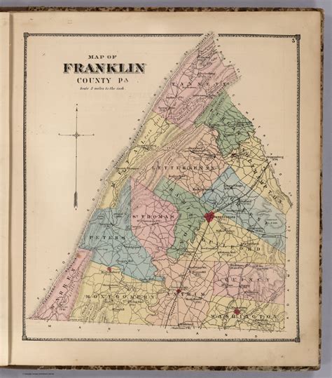 Franklin County, Pennsylvania. - David Rumsey Historical Map Collection