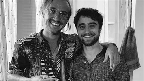 Harry Potter Foes Daniel Radcliffe And Tom Felton Are Reunited In New