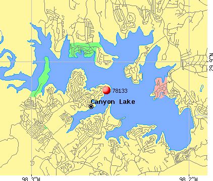 Zip code 78133 is located in central texas and covers a slightly less than average land area compared to other zip codes in the united states. Map Of Canyon Lake Texas | Business Ideas 2013