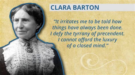 Womens History Month Spotlight Clara Barton Youtube