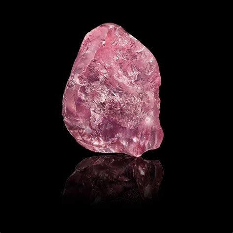 Lesotho Rare Pink Diamond Famous Gemstones Graff