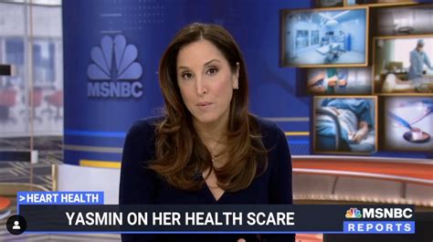 Did Yasmin On Msnbc Have A Stroke