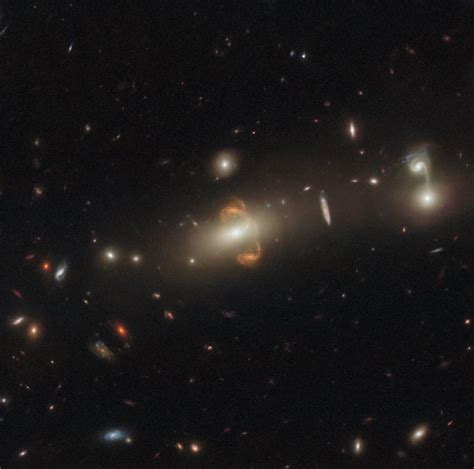 Hubble Captures A Bizarre Galaxy Mirror 69 Billion Light Years From