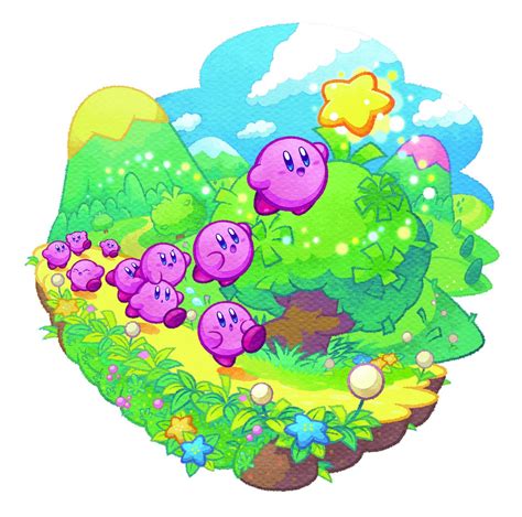 Artworks Kirby Mass Attack