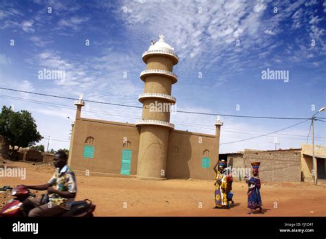 Mosque In Gorom Gorom Sahel Area Burkina Faso Stock Photo Alamy
