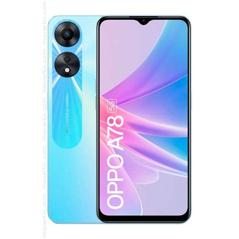 oppo a78 5g dual sim in blau mit 128gb und 4gb ram 6932169326087 movertix handy shop