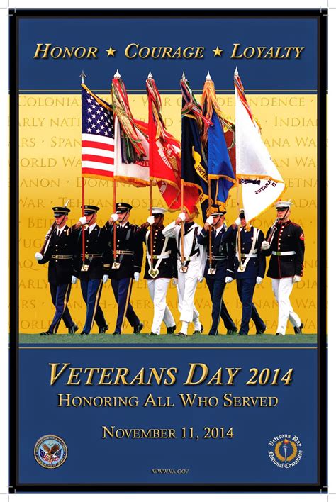 Moments Of Introspection Veterans Day Poster From The Va