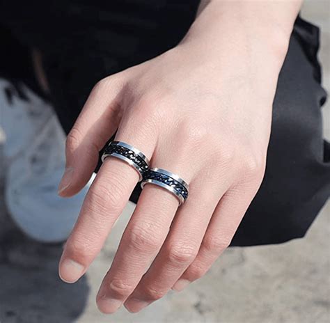 best fidget rings 2021 spinner rings on amazon for stress anxiety