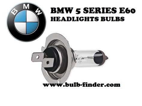 Hir bulbs are up 70% brighter than standard 9005/ hb3 halogen bulbs. BMW 5 Series E60 2001-2010 bulb type LOW BEAM HEADLIGHT - Bulb Finder