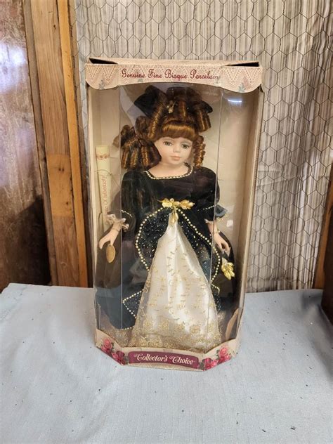 Collector Choice Bisque Porcelain Doll In Box