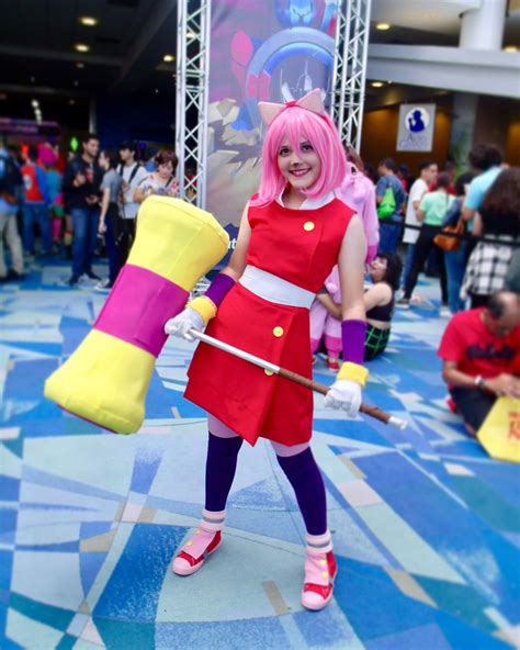 Amy Rose Boom Cosplay Cosplaygirl Cosplay Sonicthehedgehog Amyrose