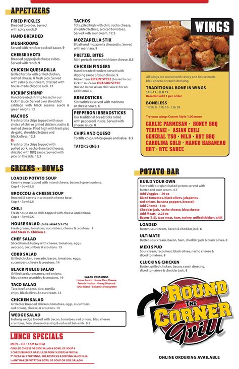 corner house bbq menu - Ashlea Crider