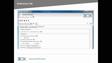 Using 3cx Myphone Part 2 Youtube