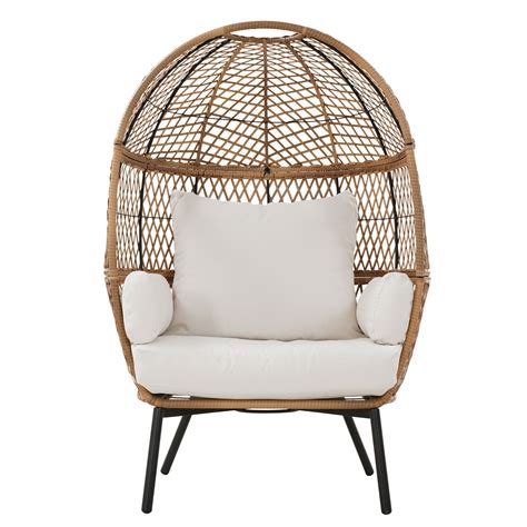 Buy Better Homes And Gardens Ventura Boho Stationary Wicker Egg Chair