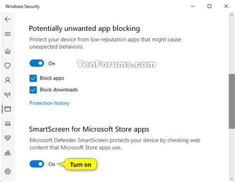 10 Turn Off Windows Smartscreen