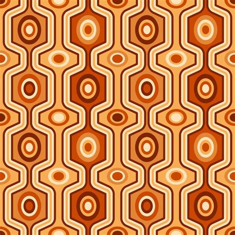 Retro Pattern Wallpaper Design Patterns